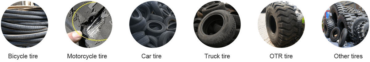 Application of Tire Recycling Plant