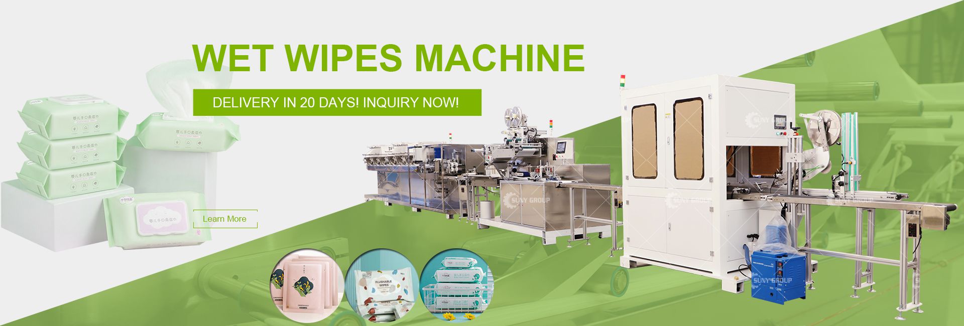 Removable Wet Wipes Making Machine