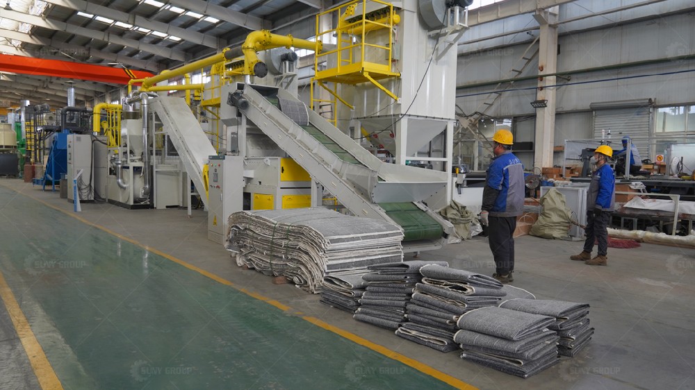 Complete Photovoltaic Panel Recycling System