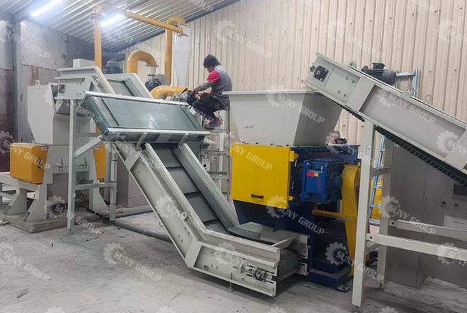 Copper Wire Granulator Machine In Taiwan China