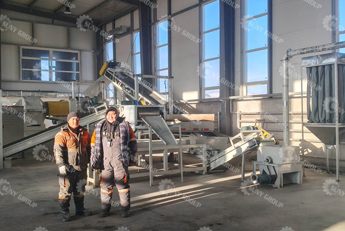 Tire Recycling Machinery in Mongolia