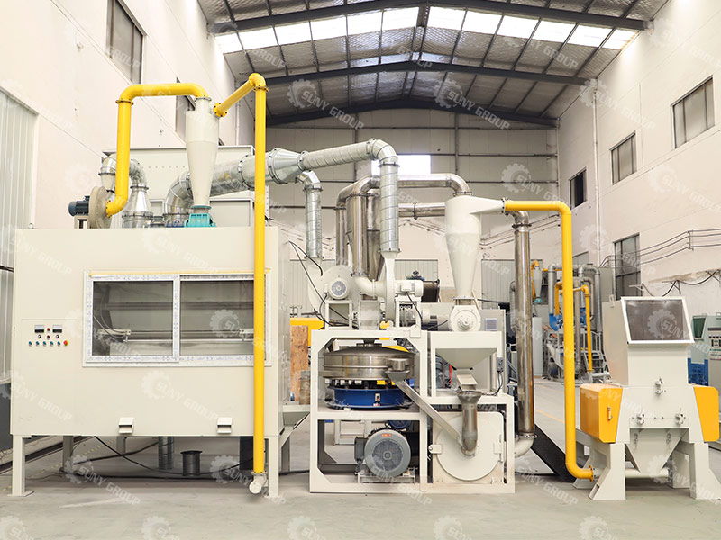 Mini copper wire recycling machine