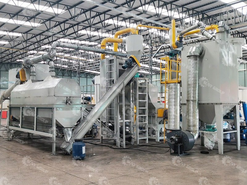 waste lithium battery recycling equipment