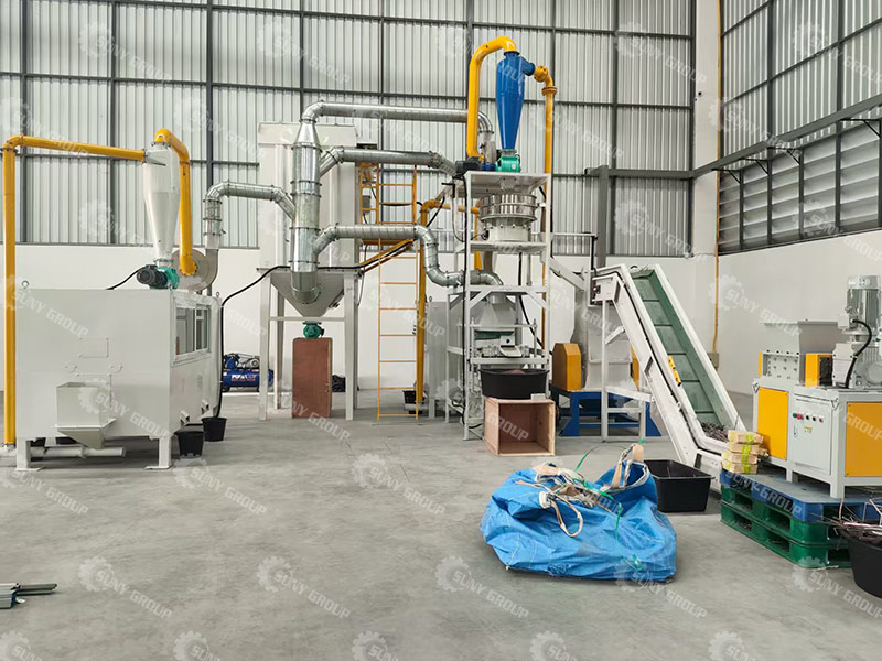 scrap cable wire recycling equipment