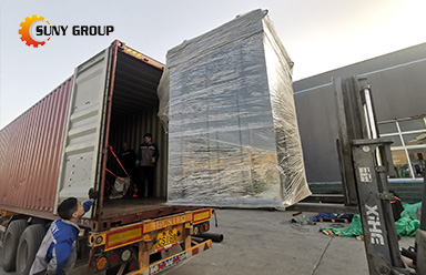 Copper wire recycling equipment delivery for USA