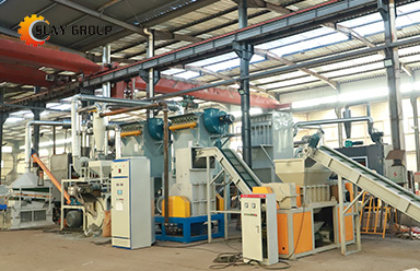 E waste recycling equipment application