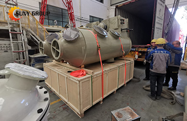 E waste dismantling machine for UK customer