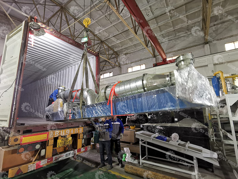 Waste wire recycling equipment