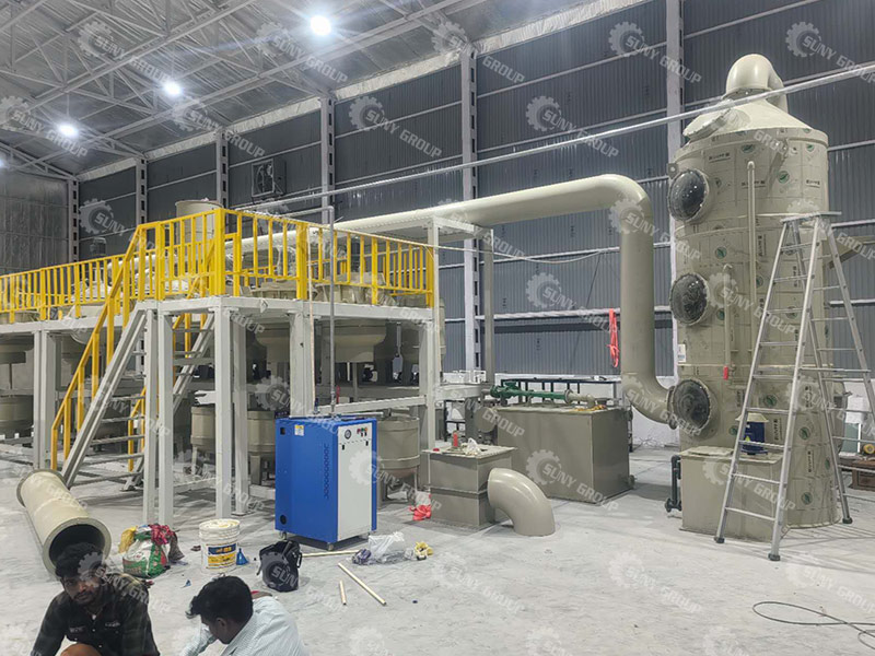 E recycling equipment