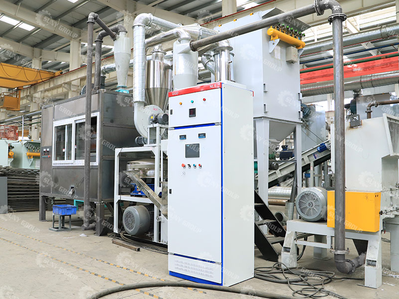 Aluminum plastic separation equipment