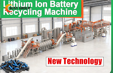 Lithium ion battery recycling process