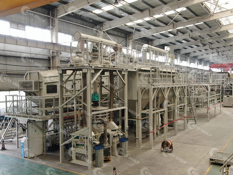 lithium batteries recycling equipment