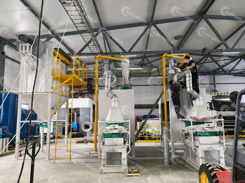 electronic waste recycling equipment