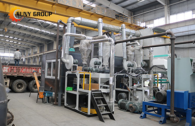 Application of aluminum plastic separation equipment