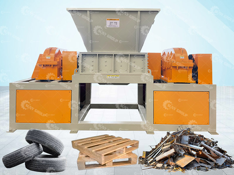 twin shaft shredders
