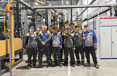 Successfully Installation of E-waste Recycling Plant in Russia