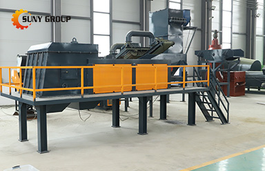 Main applications of eddy current separators