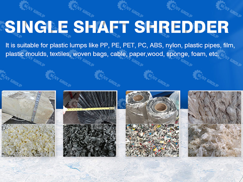 single-shaft shredder