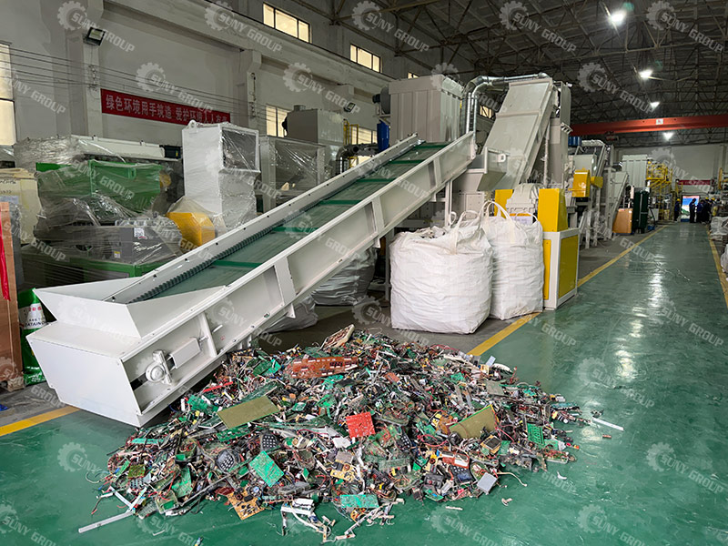 e-waste recycling system