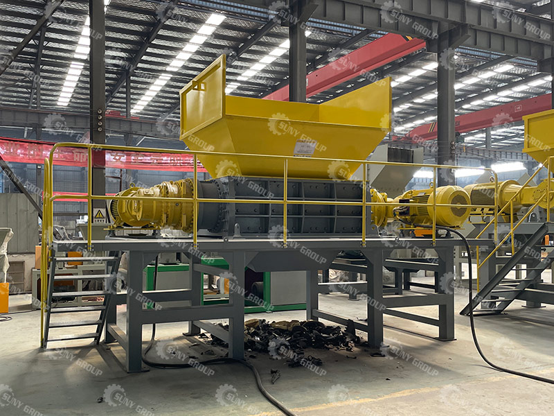 dual shaft shredder