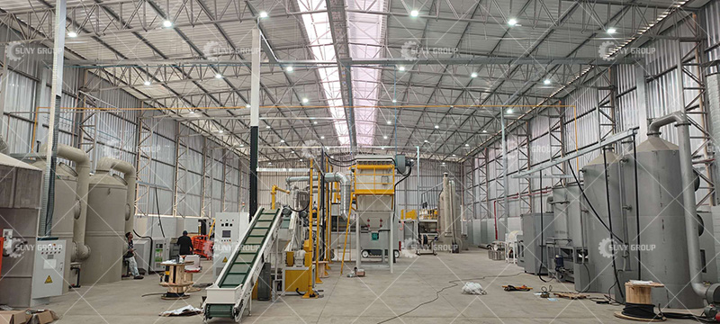 e-waste recycling machinery