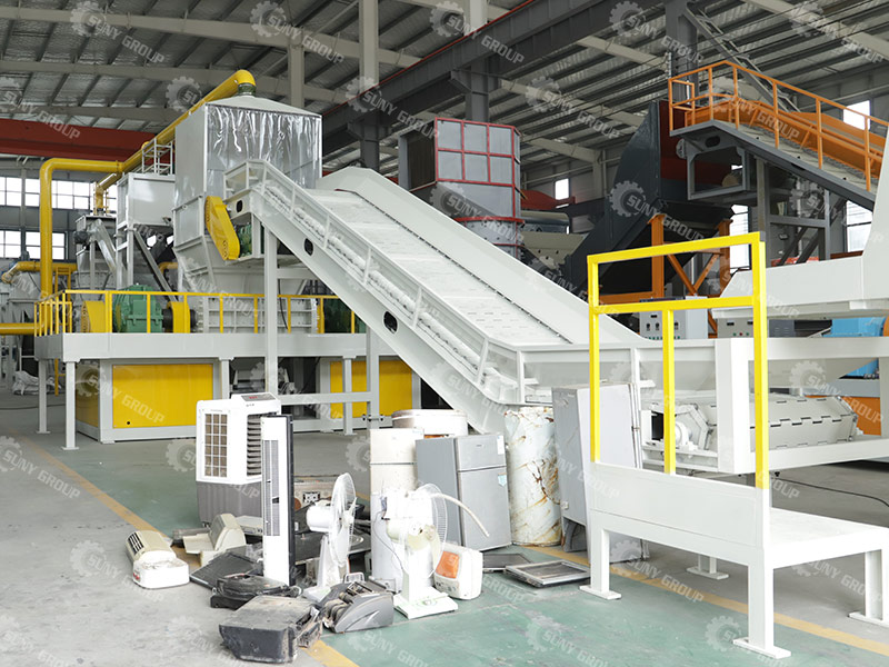 Small Appliance Recycling Machine