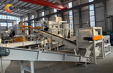 Shredding and Sorting Processes for Refrigerator Recycling