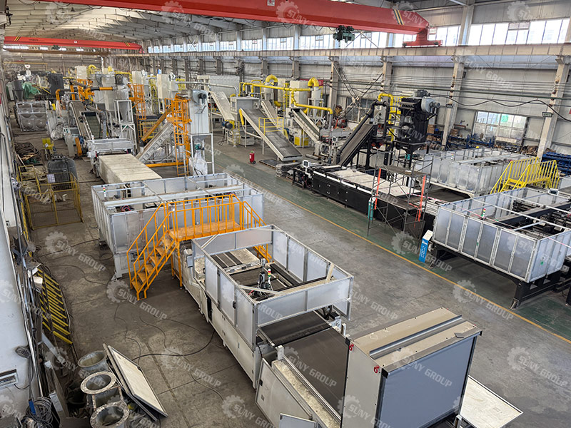 photovoltaic panel recycling equipment