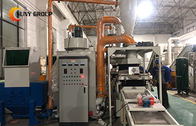 Copper wire recycling equipment for India market