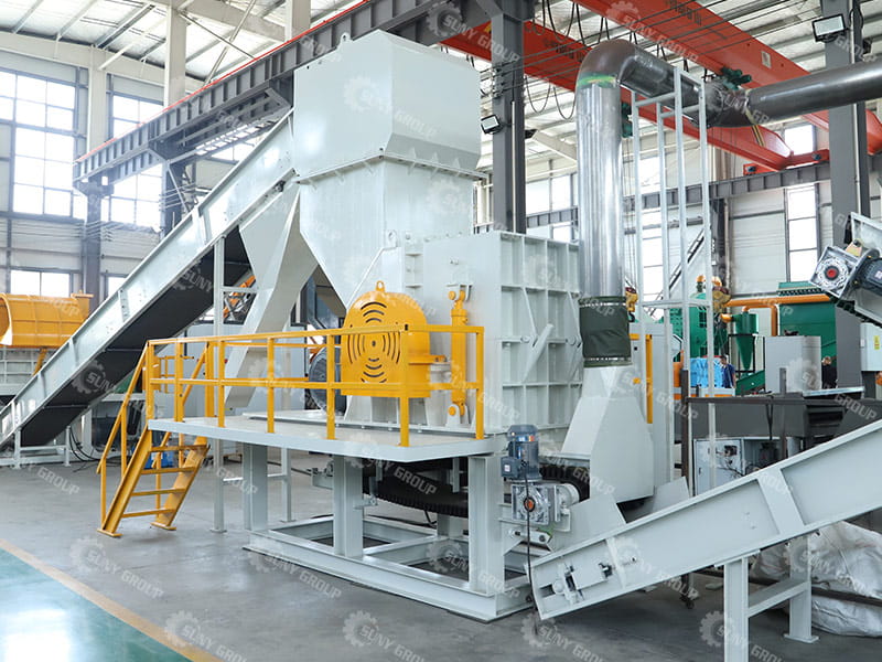 scrap refrigerator recycling machinery