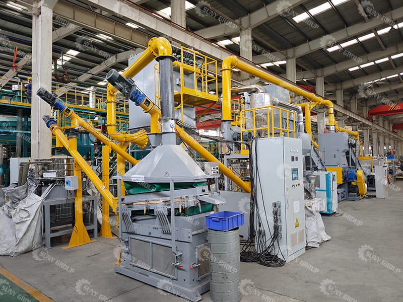 PV panel recycling equipment