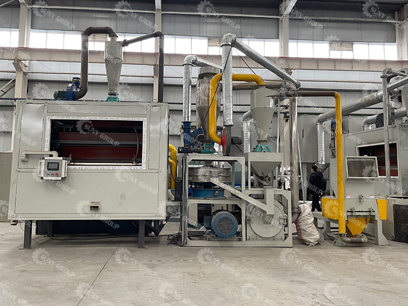 aluminum plastic separation machine