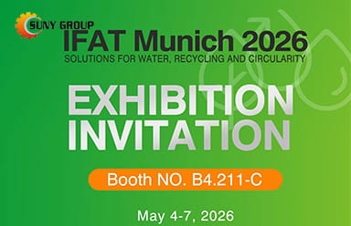 SUNYGROUP at IFAT Munich 2026 in Germany