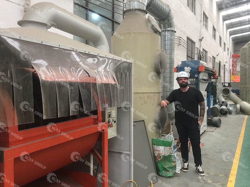 PCB recycling equipment