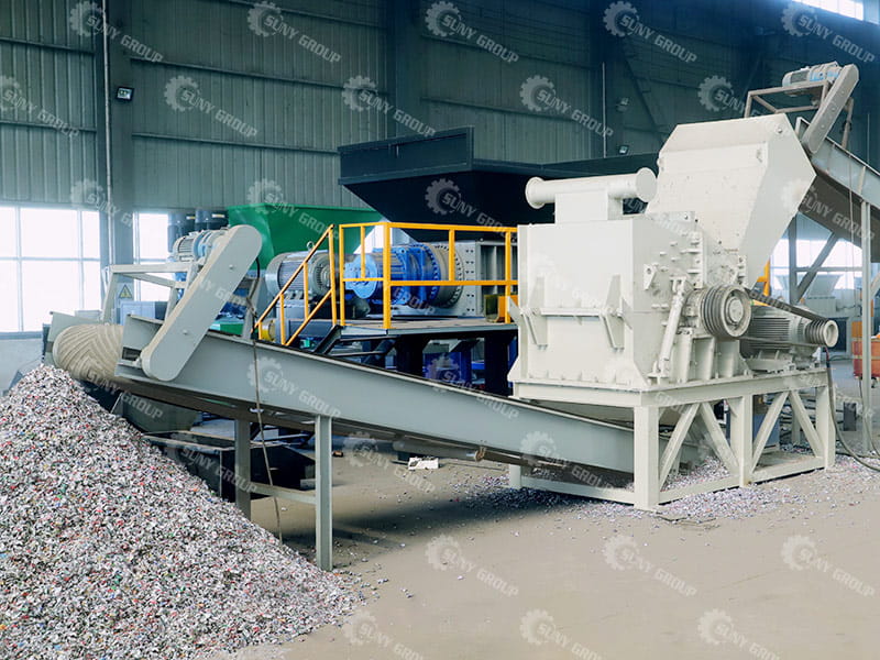 scrap metal crusher