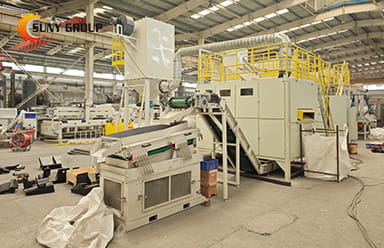 Pyrolysis Recycling Process for Photovoltaic Panels